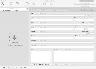 free for mac instal Music Tag Editor Pro