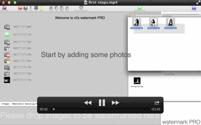 watermark PRO 1.5 : Checking App Video Tutorial