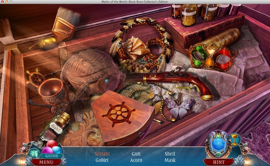 Myths of the World: Black Rose Collector's Edition : Completing Hidden Object Mini-Game