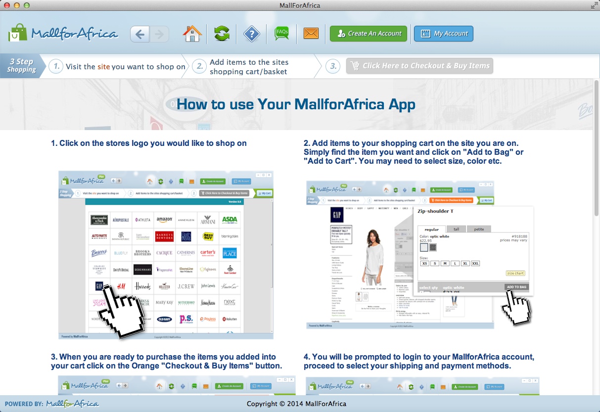 MallForAfrica 1.1 : Help Guide