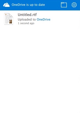 OneDrive 17.3 : Main Window