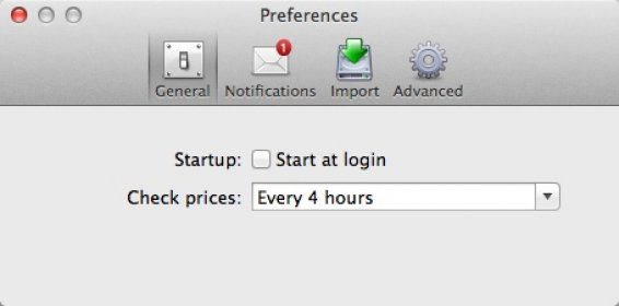 Program Preferences