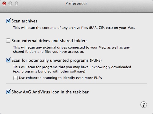 avg antivirus free for mac os x