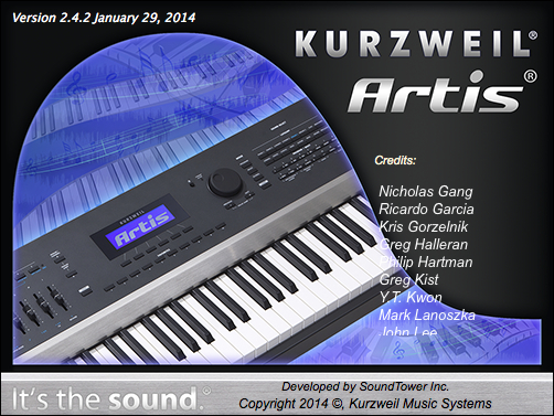 Artis SoundEditor 2.4 : About Window