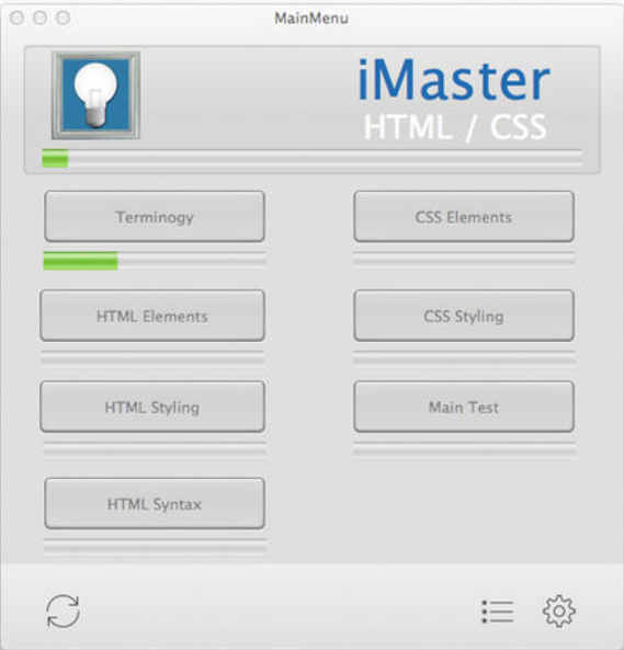 iMaster HTML-CSS 1.0 : Main Window