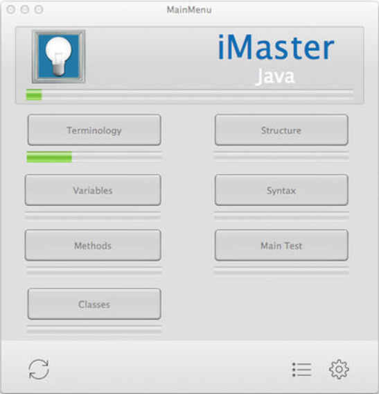 iMaster Java 1.0 : Main Window