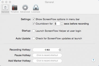 screenflow 3 on os x vm