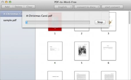 Converting PDF File