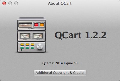 QCart 1.2 : About Window
