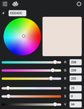 Color Maker 5.2 : Main Menu