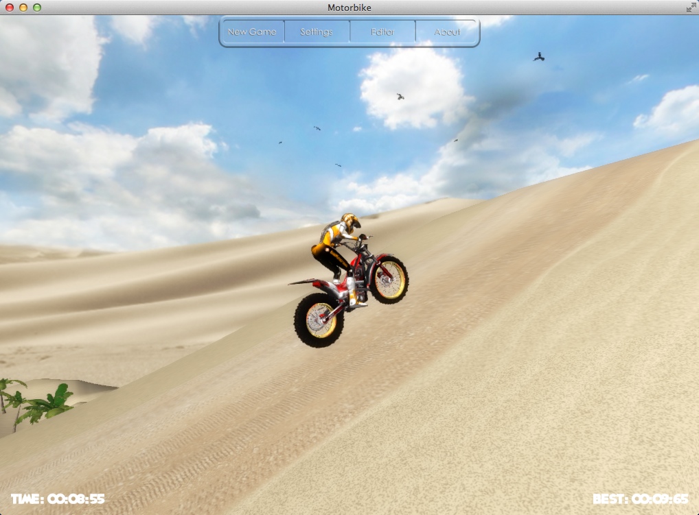 Motorbike 7.2 : Gameplay Window