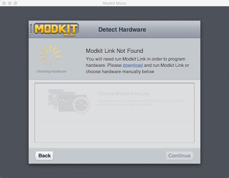 Modkit Micro 1.0 : Main Window