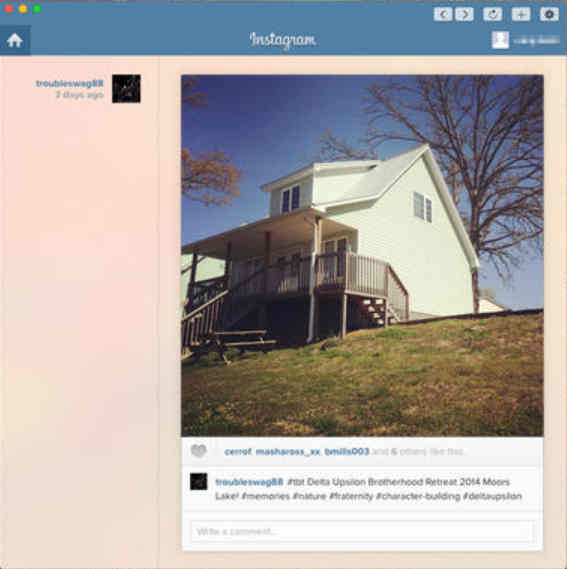 QuickTab for Instagram 1.2 : Main Window