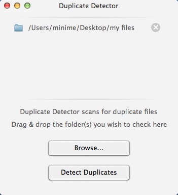 Duplicate Detector 1.8 : Adding Folders For Scan