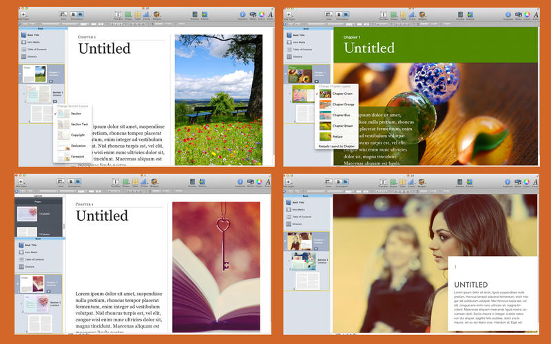 Design for iBook Author 1.0 : Main Window