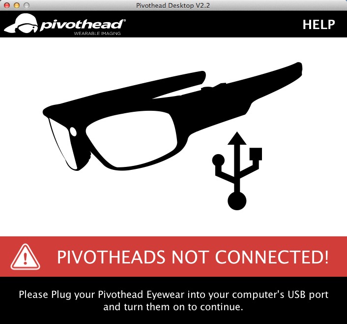 Pivothead Desktop 2.2 : Main window