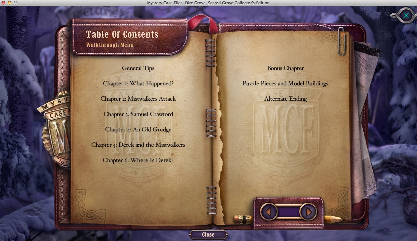 Mystery Case Files: Dire Grove, Sacred Grove Collector's Edition 2.0 : Strategy Guide