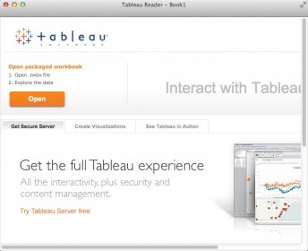 using tableau reader