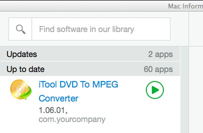 iTool DVD To MPEG Converter 1.0 : MI Version