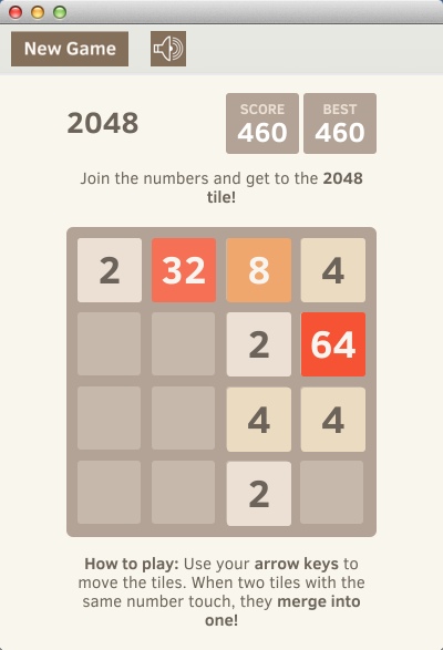 2048 Tile! 1.5 : Playing With Enabled Sound Effects