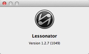 Lessonator 1.2 : About Window