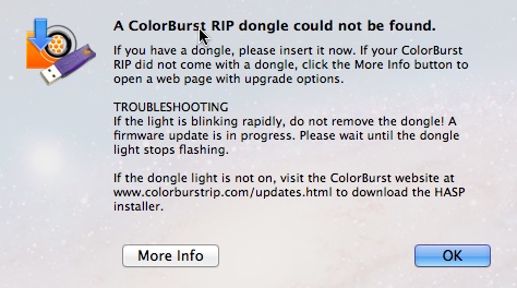 ColorBurst 6 Upgrade Assistant 1.1 : Main window