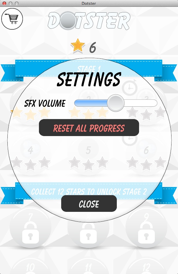 Dotster 1.8 : Game Options