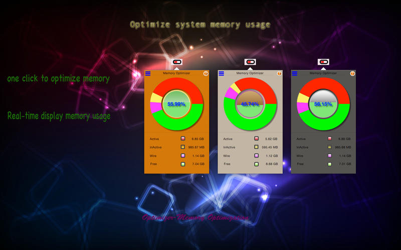 Optimizer-Memory Optimization 1.0 : Main Window