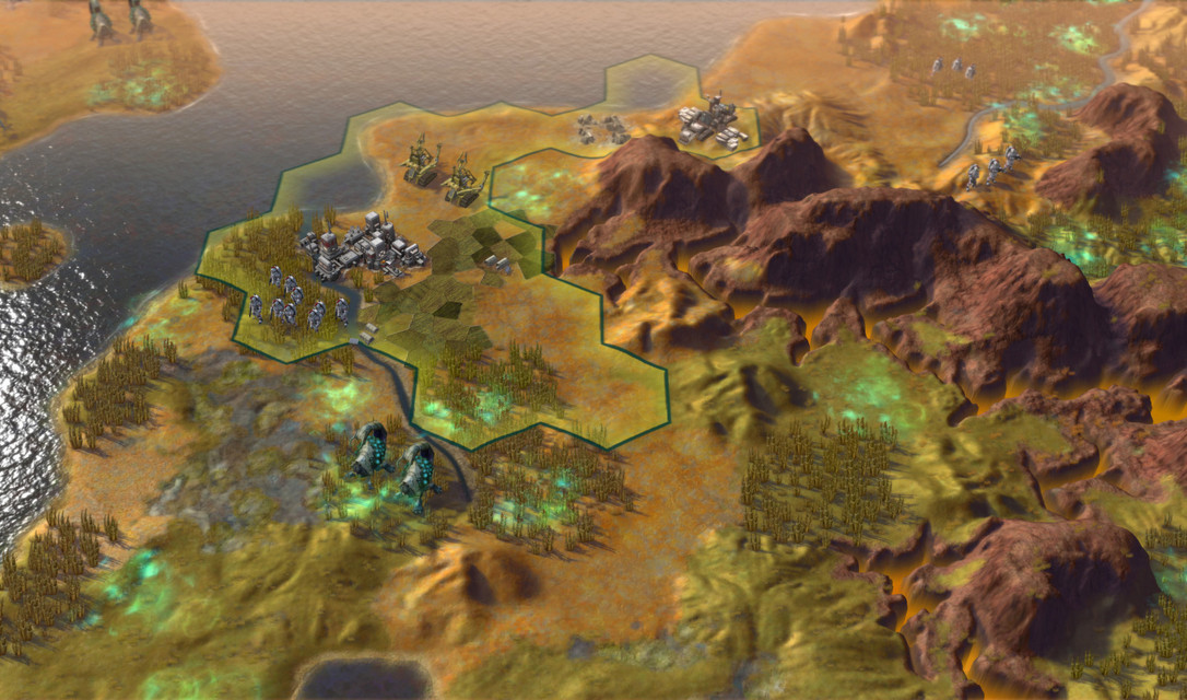 Sid Meier's Civilization Beyond Earth 1.0 : Gameplay Window