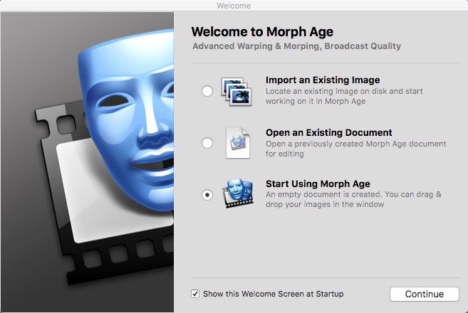 Morph Age 4.2 : Welcome Window