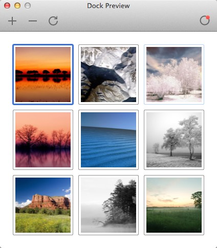 Dock Preview 1.1 : Add Images