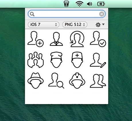 Icons8 Lite 3.3 : Main window