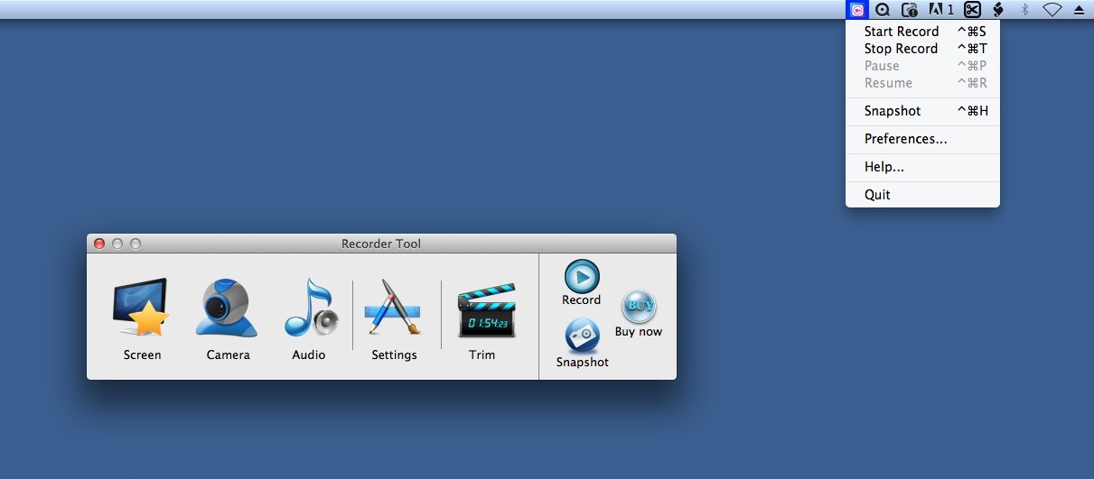 Recorder Tools Lite 3.1 : Main window