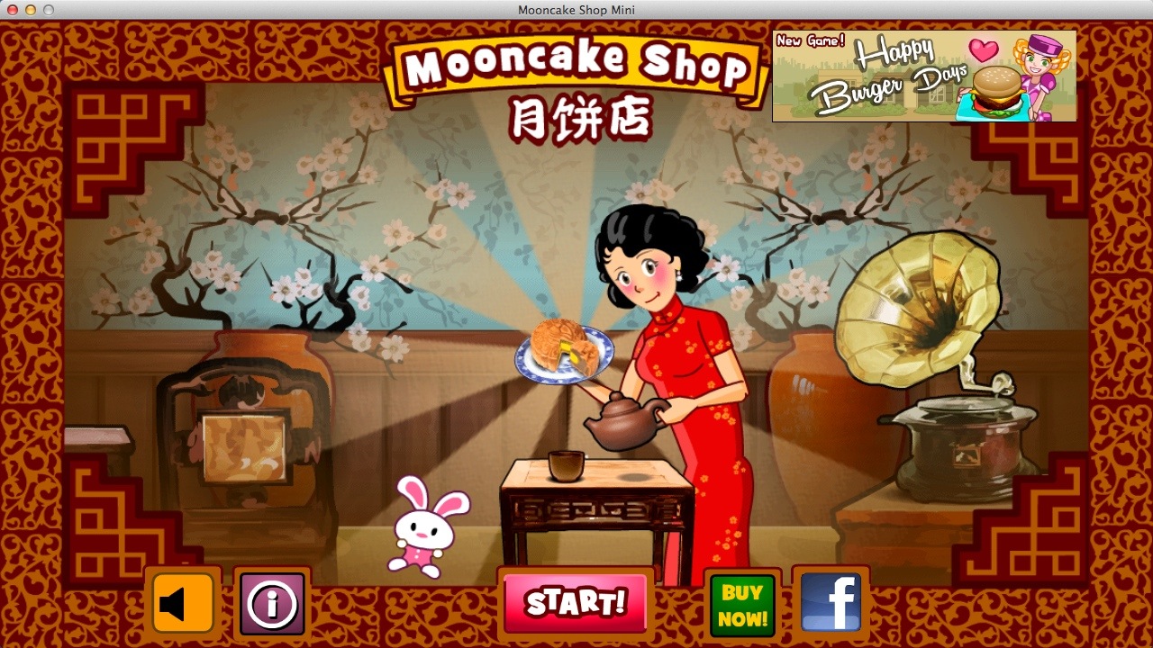 Mooncake Shop 1.0 : Main Menu