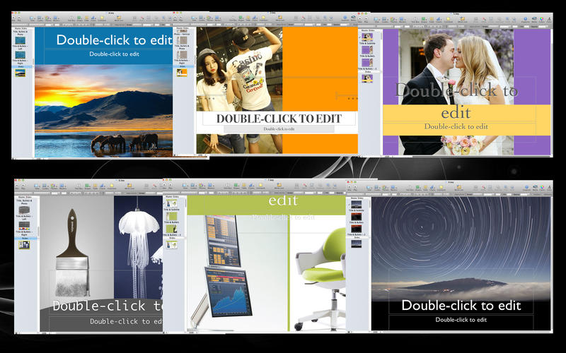 Template Collection for iWork 1.4 : Main window