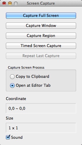PhotoScape X 2.1 : Screen Capture Tool Window