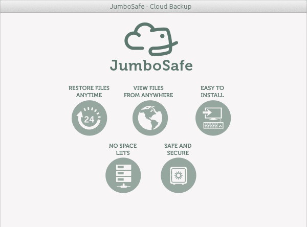 JumboSafe 1.1 : Main Window
