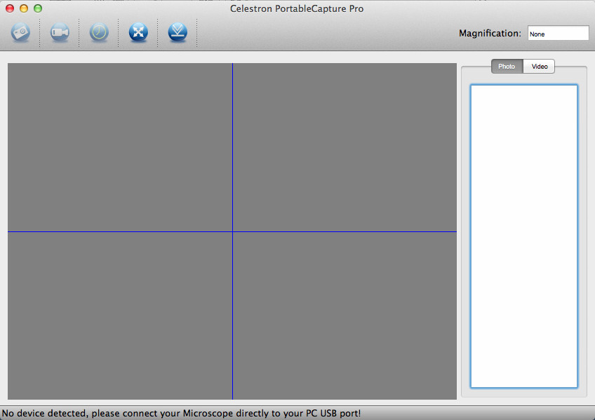 PortableCapture Pro 2.3 : Main Window
