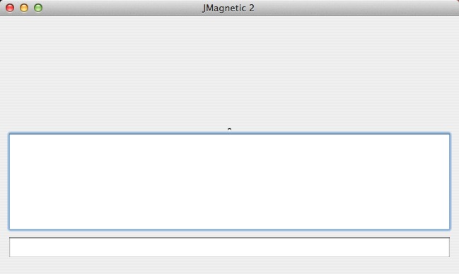 JMagnetic 2 2.3 : Main window
