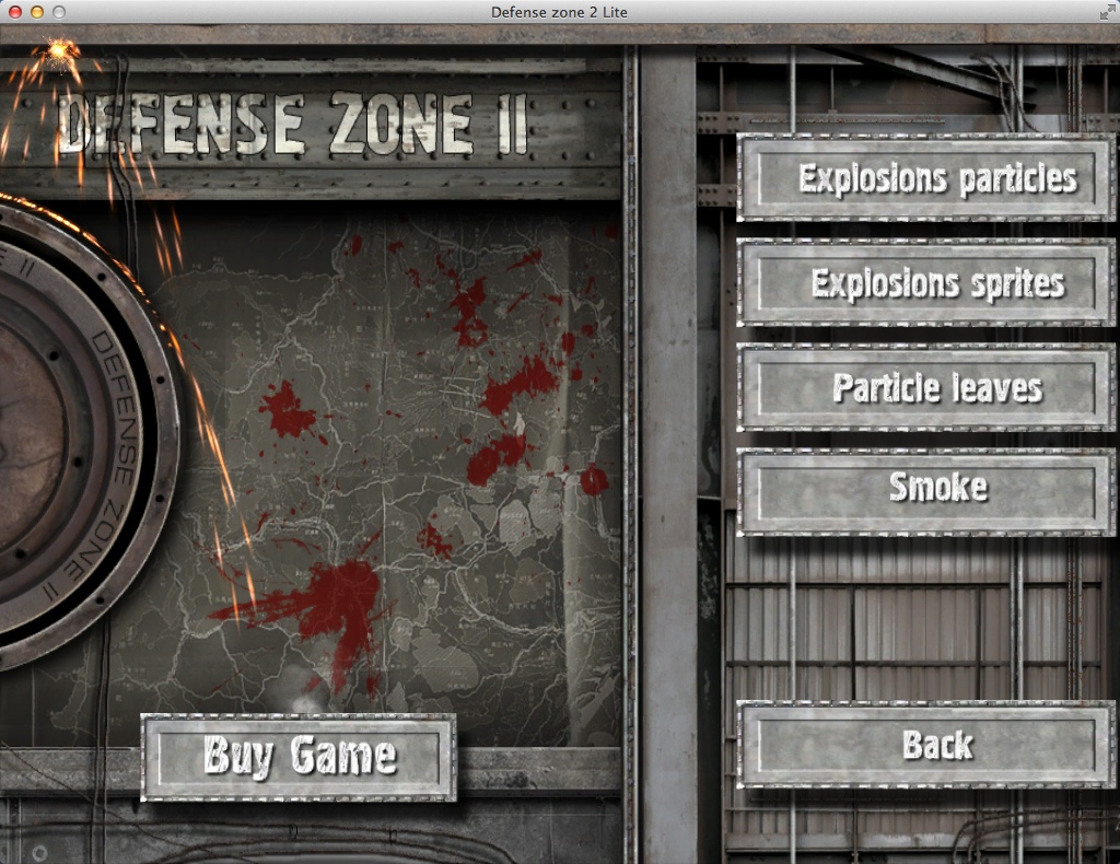 Defense Zone 2 1.4 : Configuring Graphics Settings