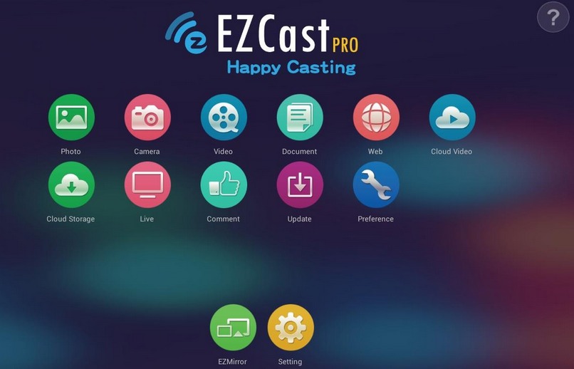 EZCast Pro 1.3 : Main window