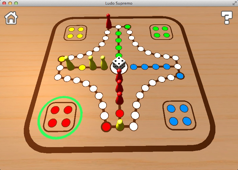 Ludo Supremo : Gameplay Window