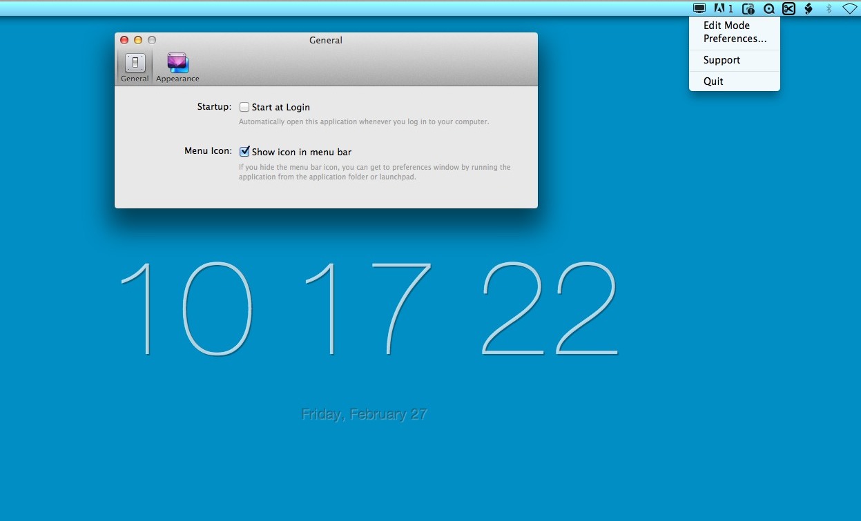 Live Desktop 1.1 : Main window