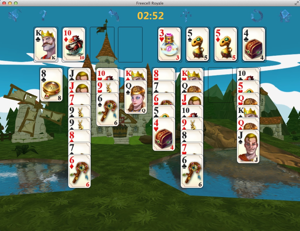 Freecell Royale 1.0 : Gameplay Window