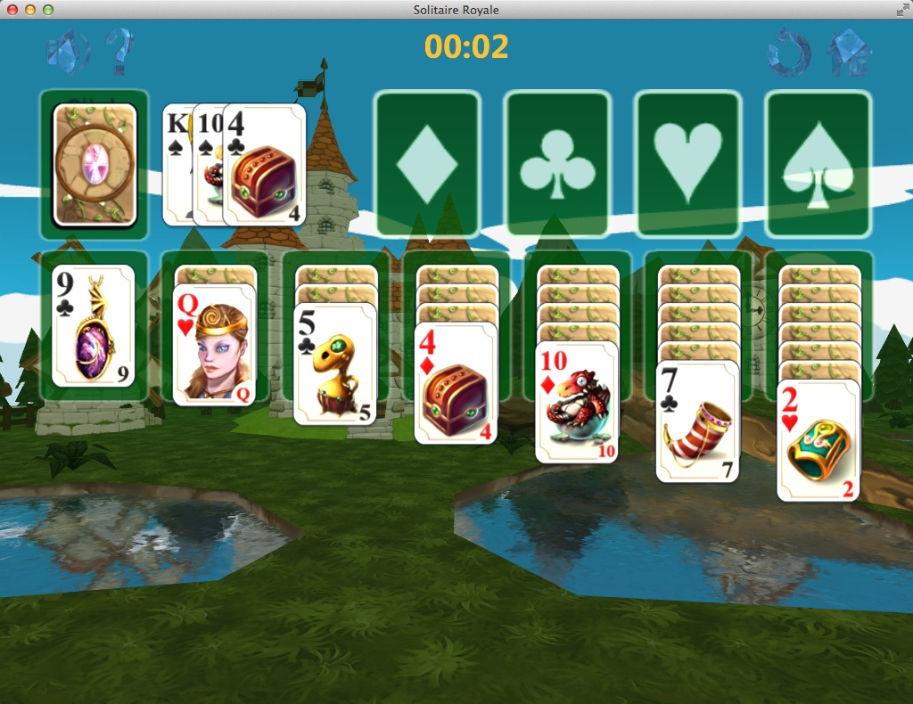 Solitaire Royale 1.0 : Gameplay Window