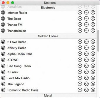 Radio Stations Window