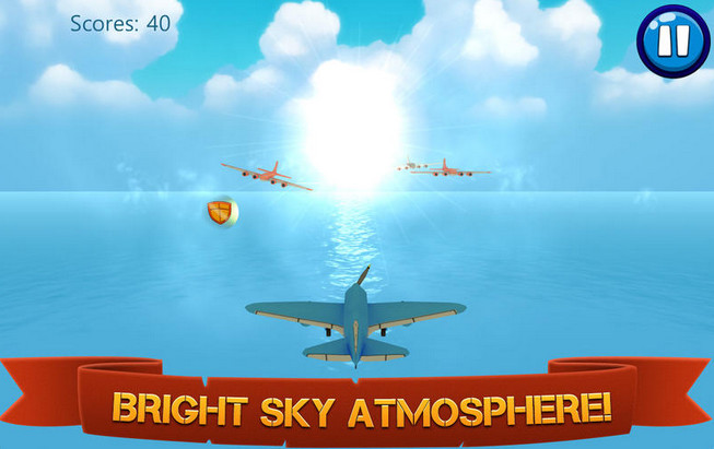 Crazy Planes 3D Deluxe : Gameplay Window