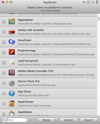 Installed Apps List
