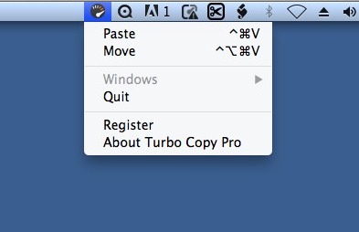 Turbo Copy Pro 1.1 : Main window