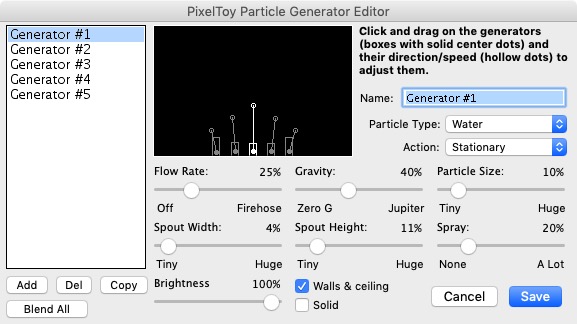 PixelToy 3.0 : Particle Generator